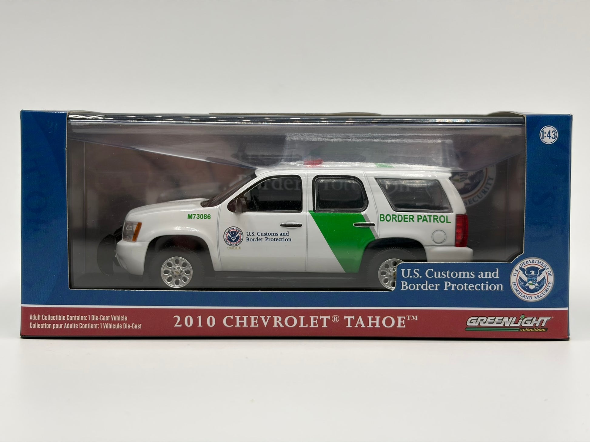1/43 2010 Chevrolet Tahoe Police Package - US Border Patrol | Model Car