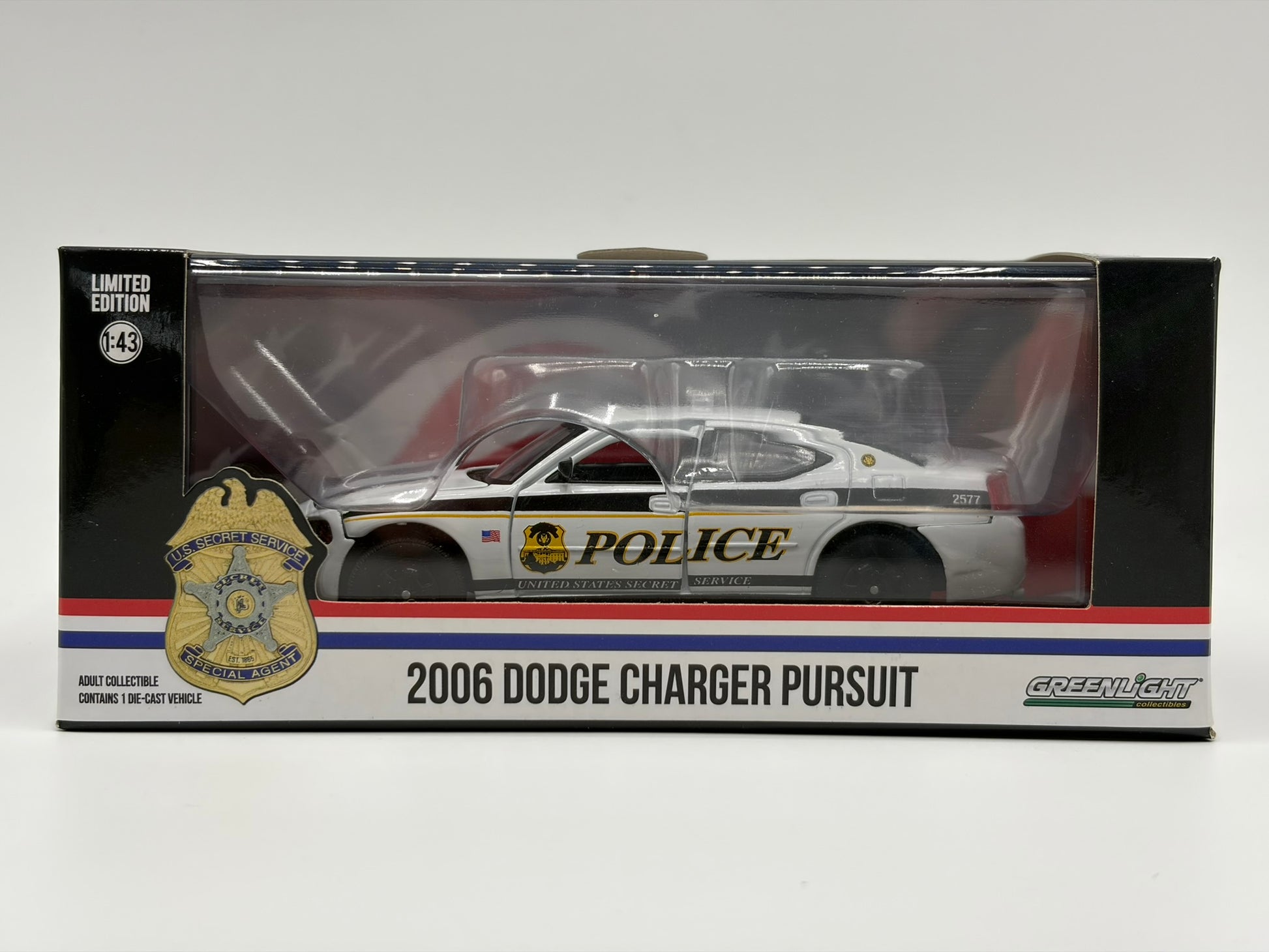 1/43 2006 Dodge Charger Pursuit - US Secret Service | Model Car