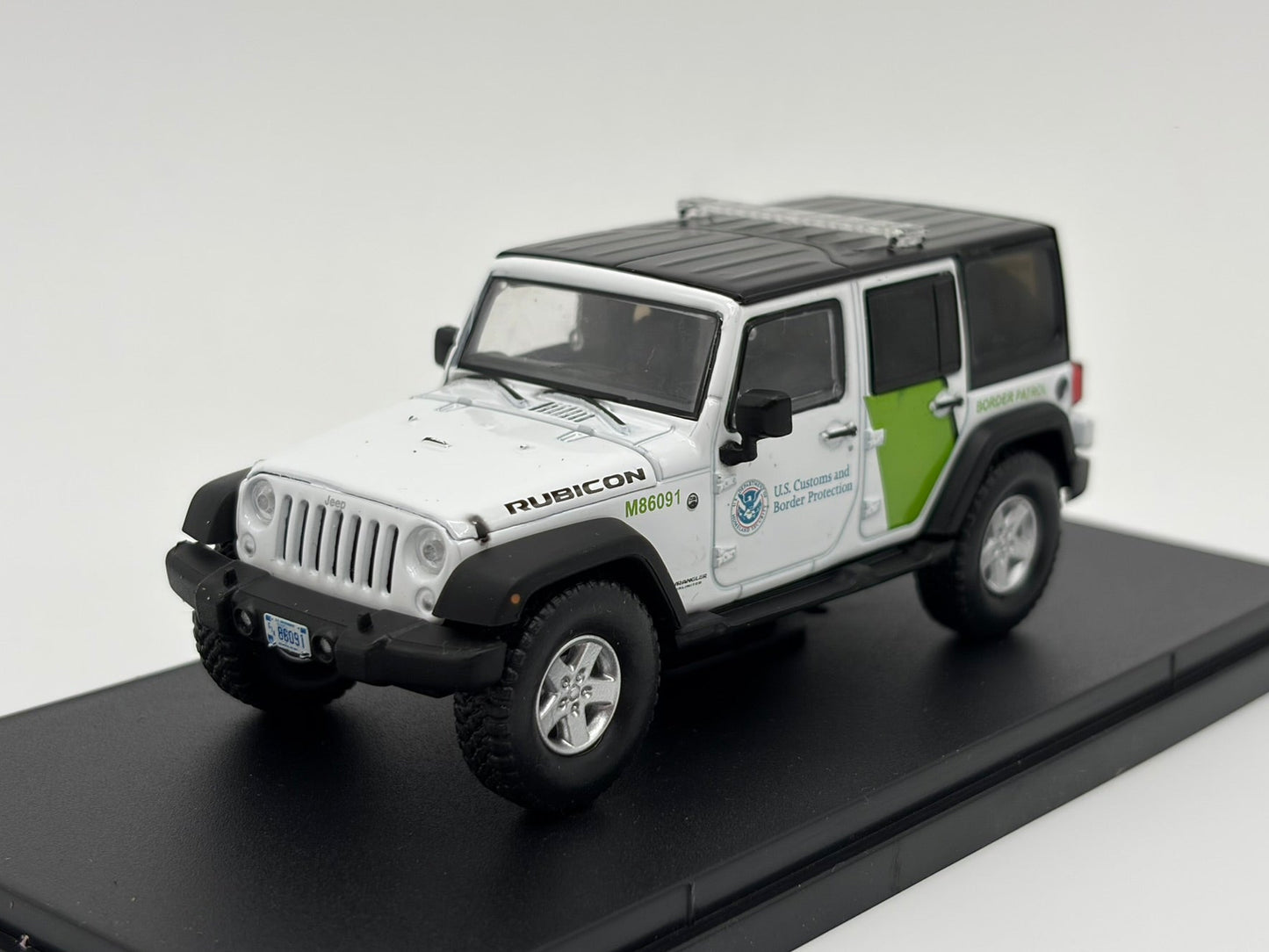 1/43 2015 Jeep Wrangler Unlimited - US Border Patrol | Model Car