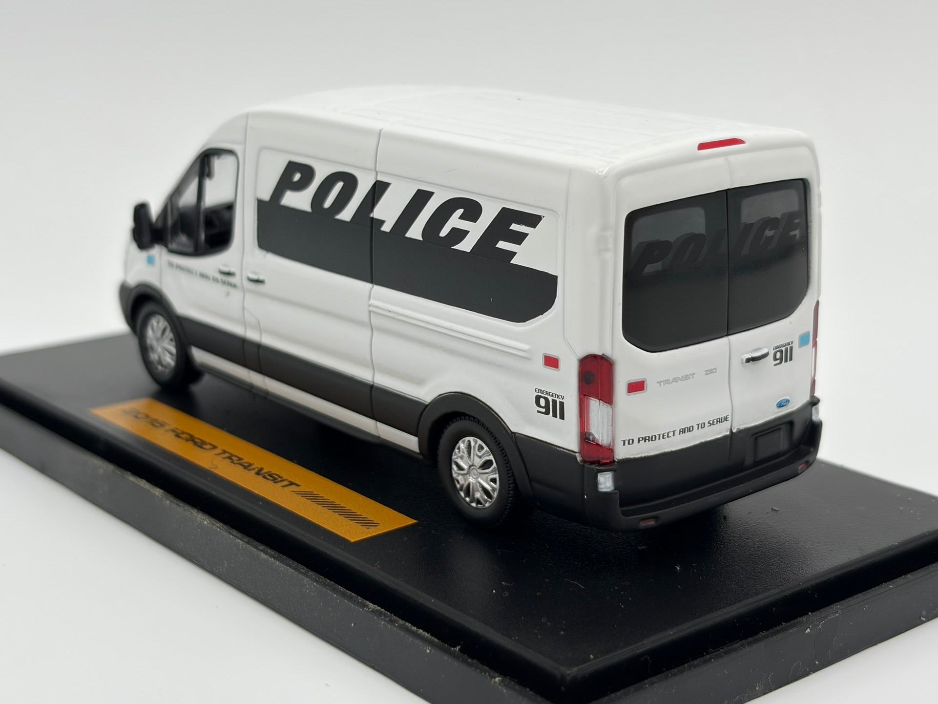 1/43 2015 Ford Transit Police Prisoner Transport Vehicle | Model Van