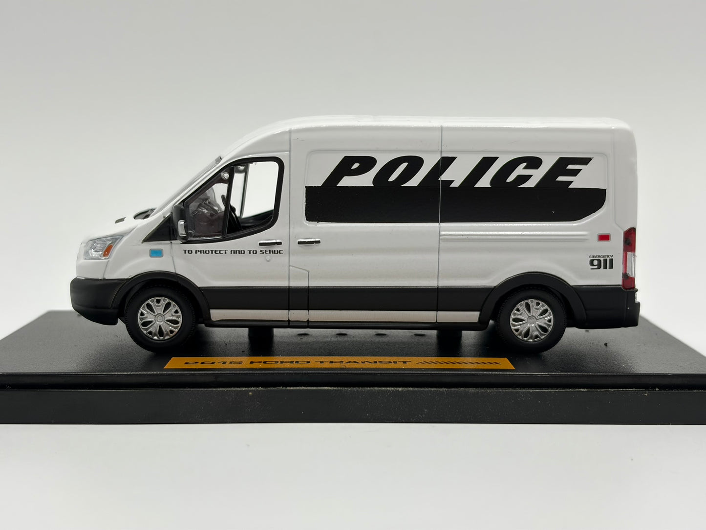1/43 2015 Ford Transit Police Prisoner Transport Vehicle | Model Van