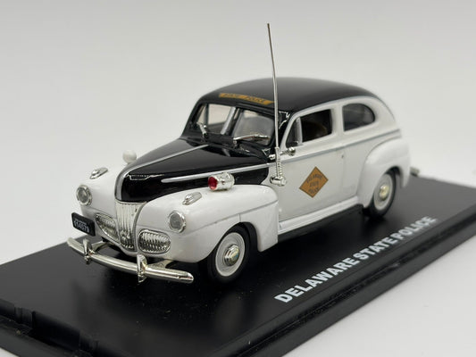 1/43 1941 Ford Two Door Sedan - Delaware State Police | Model Police Car