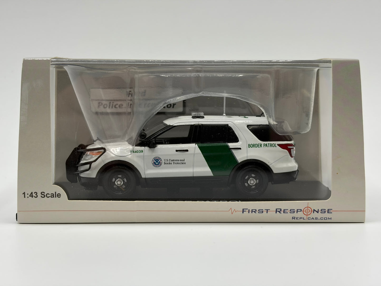 1/43 2014 Ford Explorer Police Interceptor - US Border Patrol | Model Car