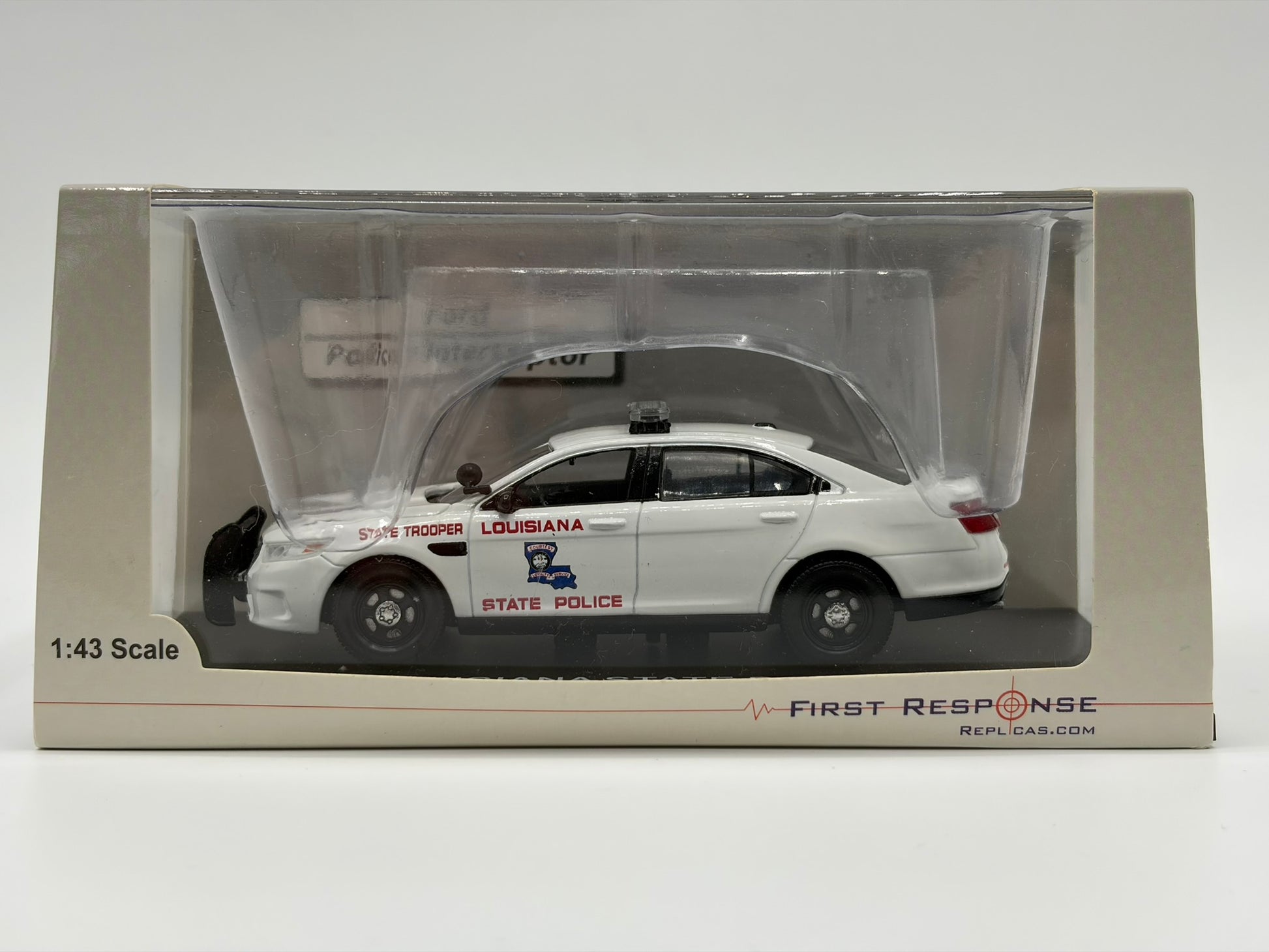 1/43 2014 Ford Taurus Police Interceptor - Louisiana State | Model Police Car