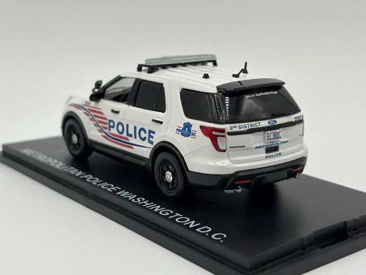 1/43 2014 Ford Explorer Police Interceptor - Washington DC | Model Police Car
