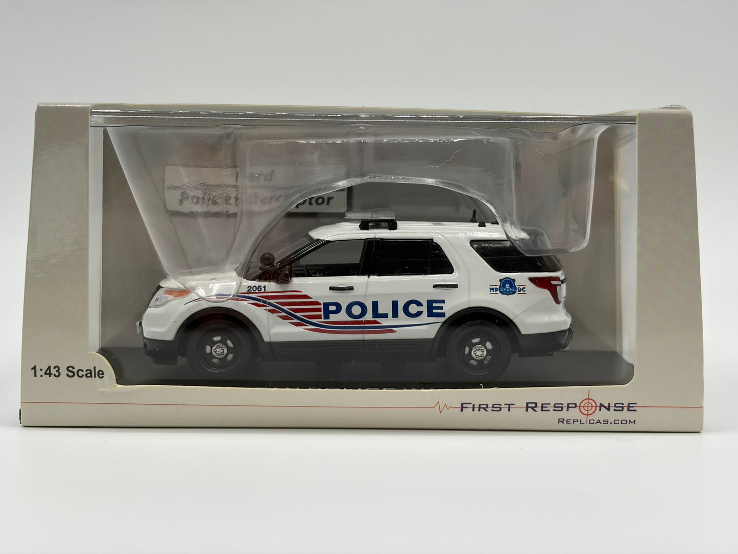 1/43 2014 Ford Explorer Police Interceptor - Washington DC | Model Police Car