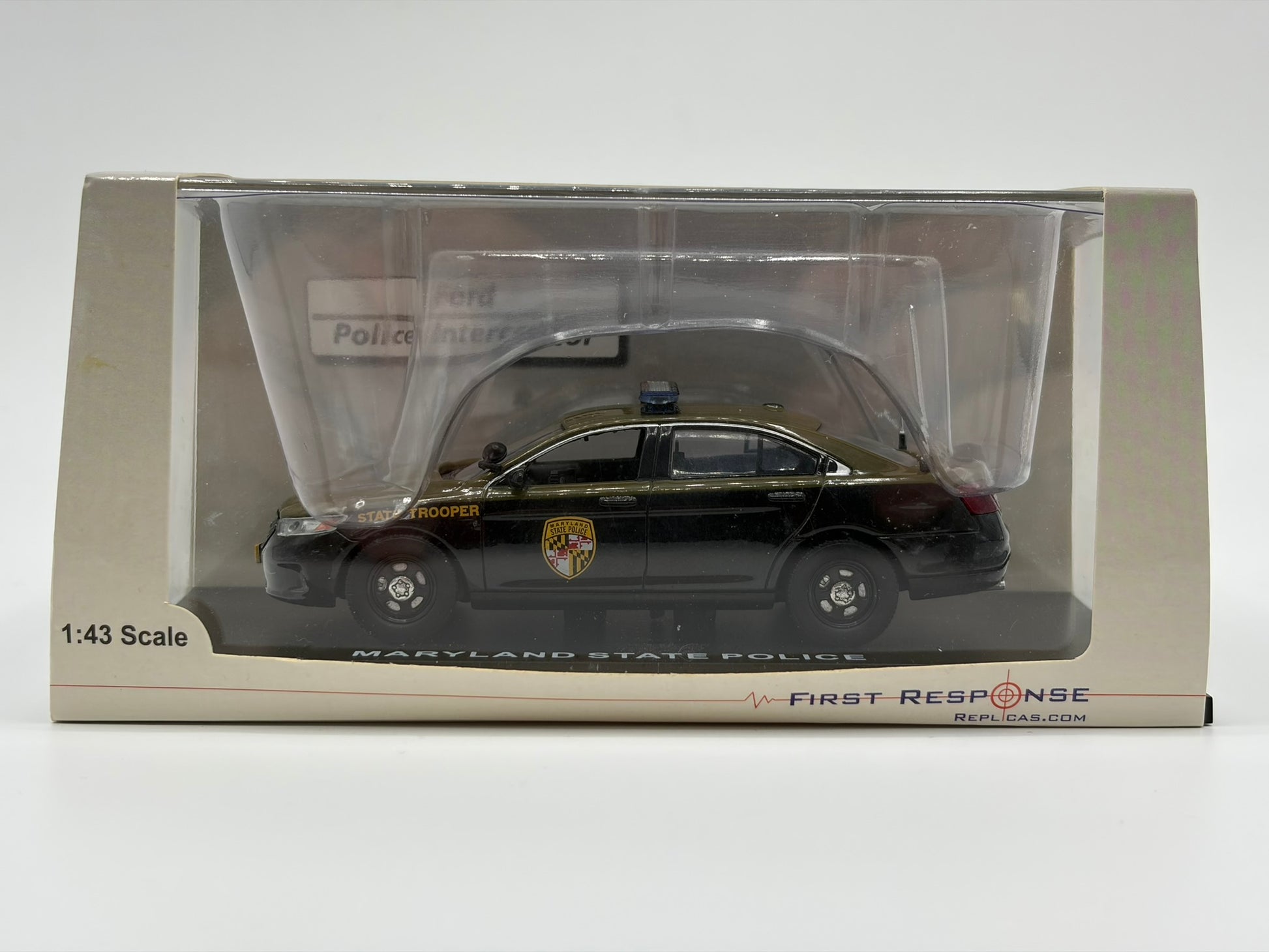 1/43 2014 Ford Taurus Police Interceptor - Maryland State | Model Police Car
