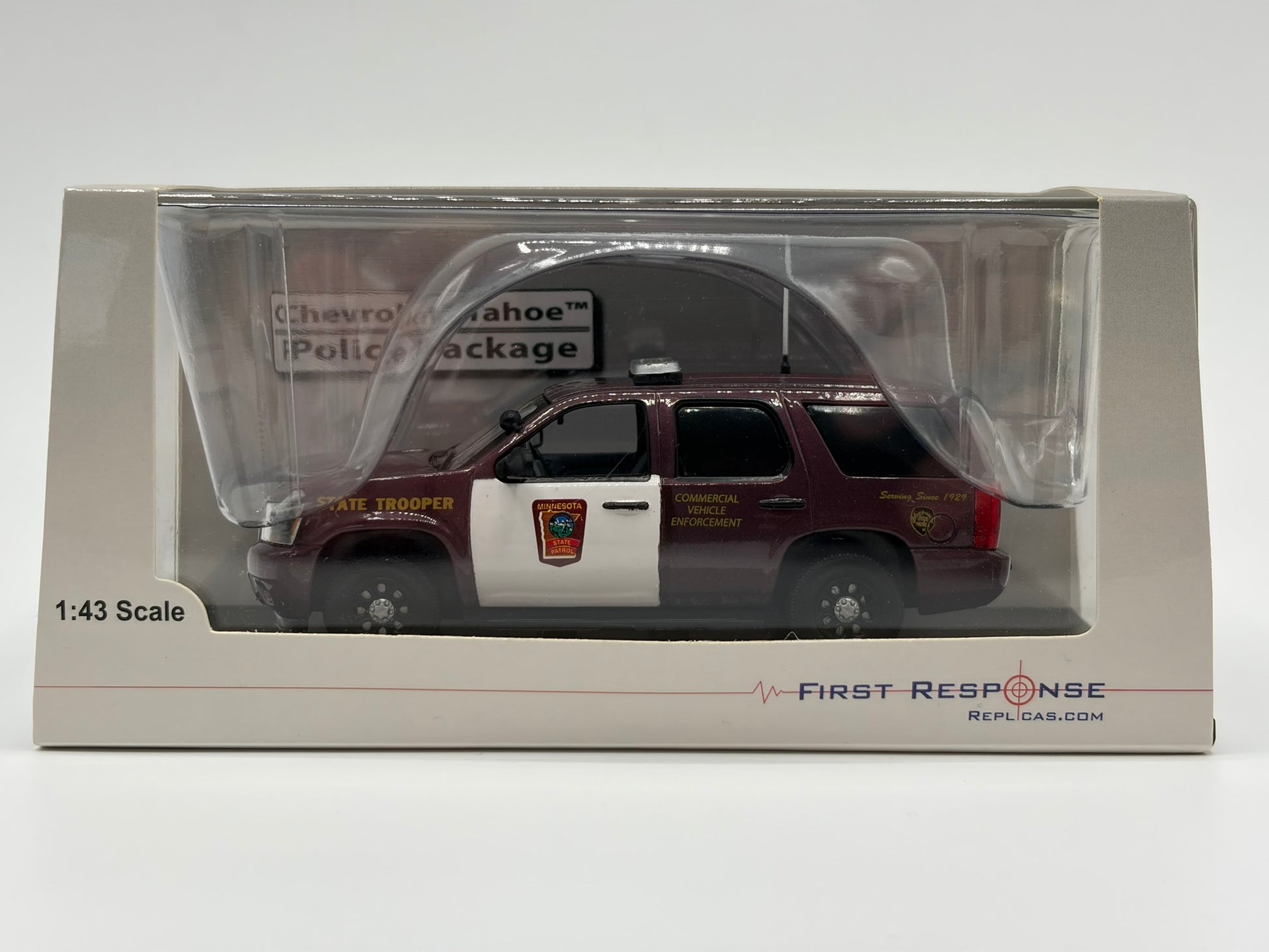 1/43 2011 Chevrolet Tahoe - Minnesota State Patrol | Model Police Car