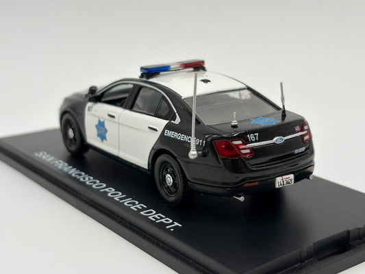 1/43 2014 Ford Taurus Police Interceptor - San Francisco | Model Police Car