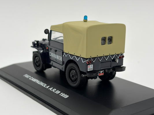 1/43 1959 Fiat Campagnola AR59 - Carabinieri | Model Police Car
