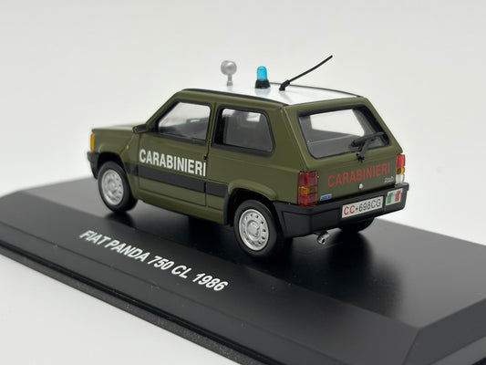 1/43 1986 Fiat Panda 750CL - Carabinieri | Model Police Car