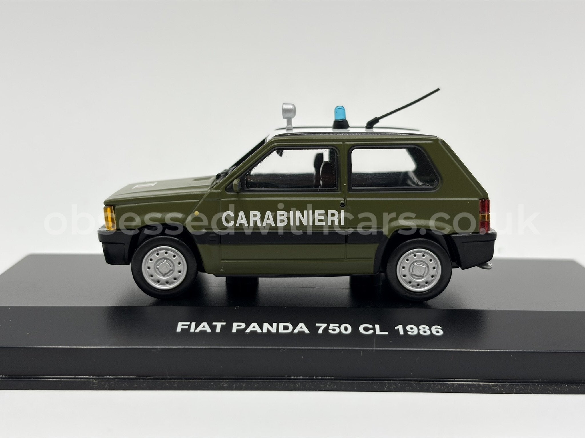 1/43 1986 Fiat Panda 750CL - Carabinieri | Model Police Car