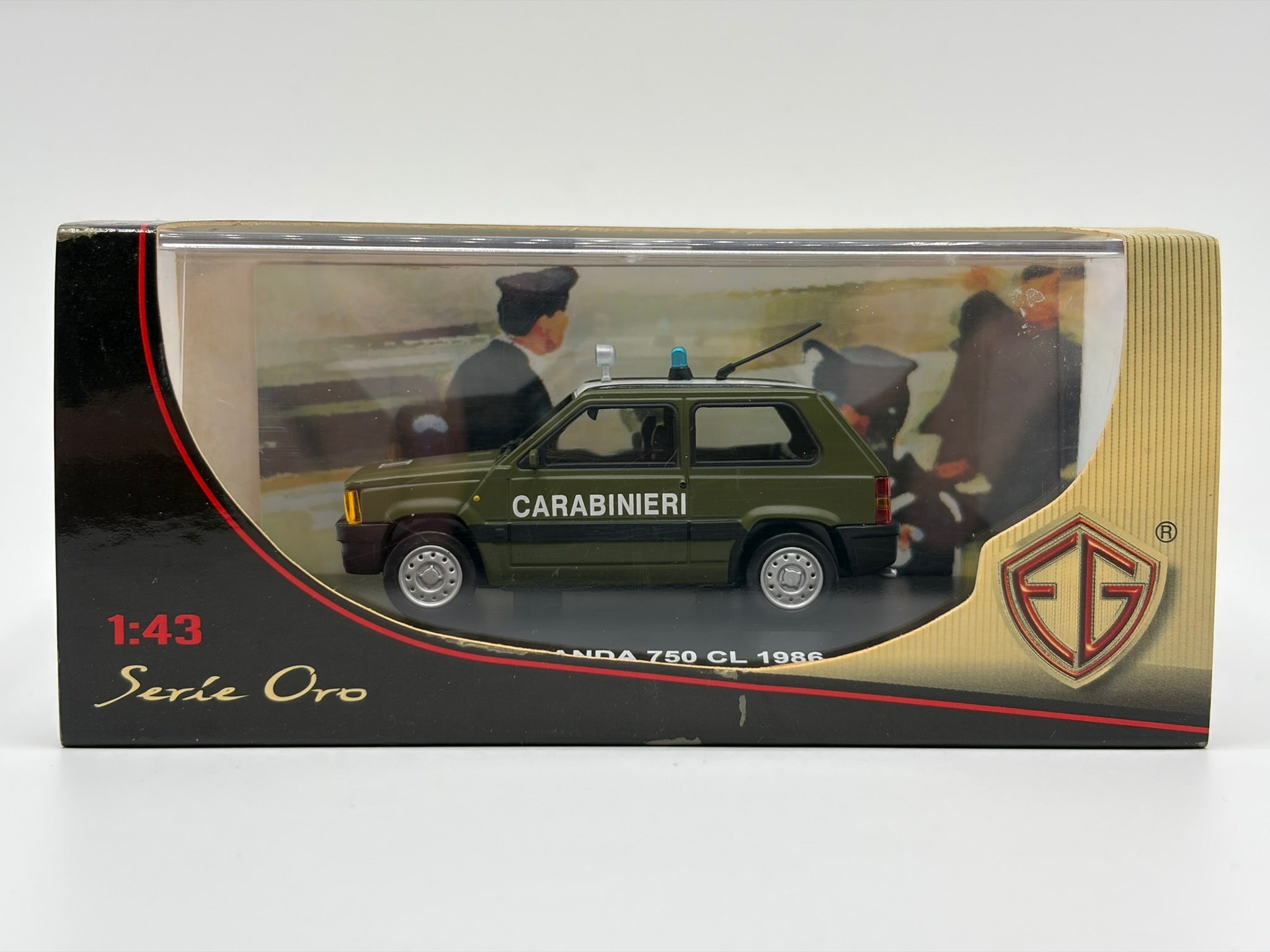 1/43 1986 Fiat Panda 750CL - Carabinieri | Model Police Car