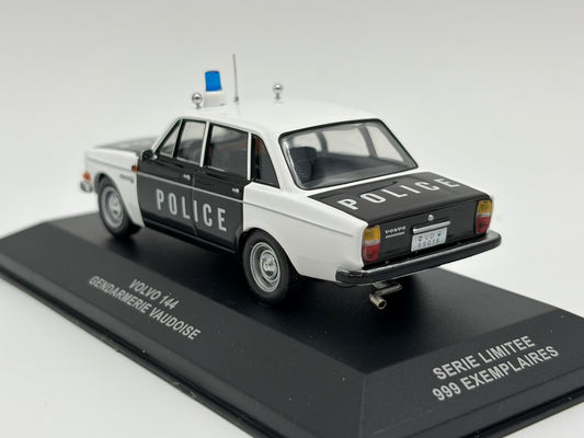 1/43 1970 Volvo 144 - Gendarmerie Vaudoise (Switzerland) | Model Police Car