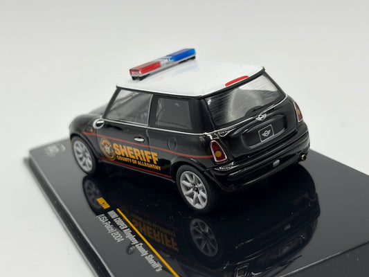 1/43 2004 Mini Cooper - Allegheny County Sheriff | Model Police Car