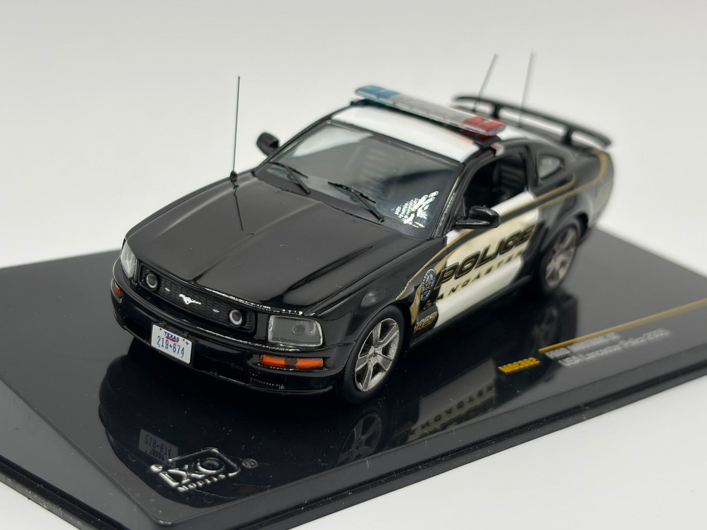 1/43 2005 Ford Mustang GT - Lancaster Police | Model Police Car