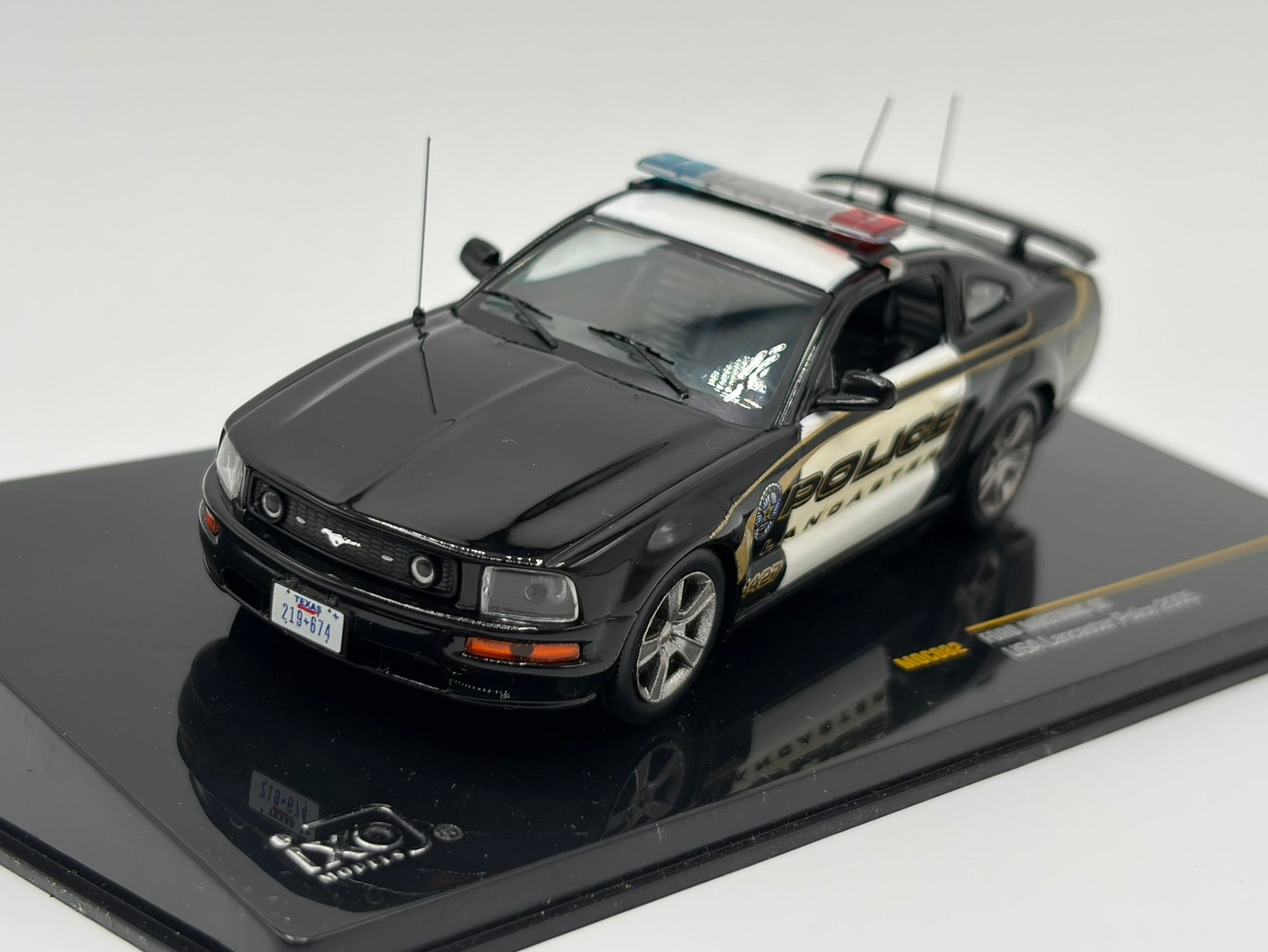 1/43 2005 Ford Mustang GT - Lancaster Police | Model Police Car