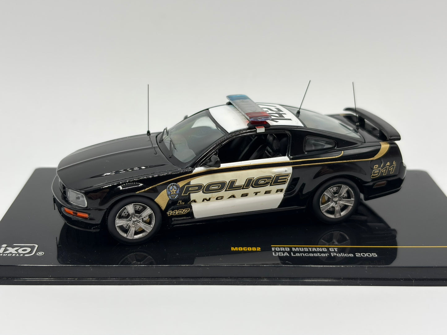 1/43 2005 Ford Mustang GT - Lancaster Police | Model Police Car