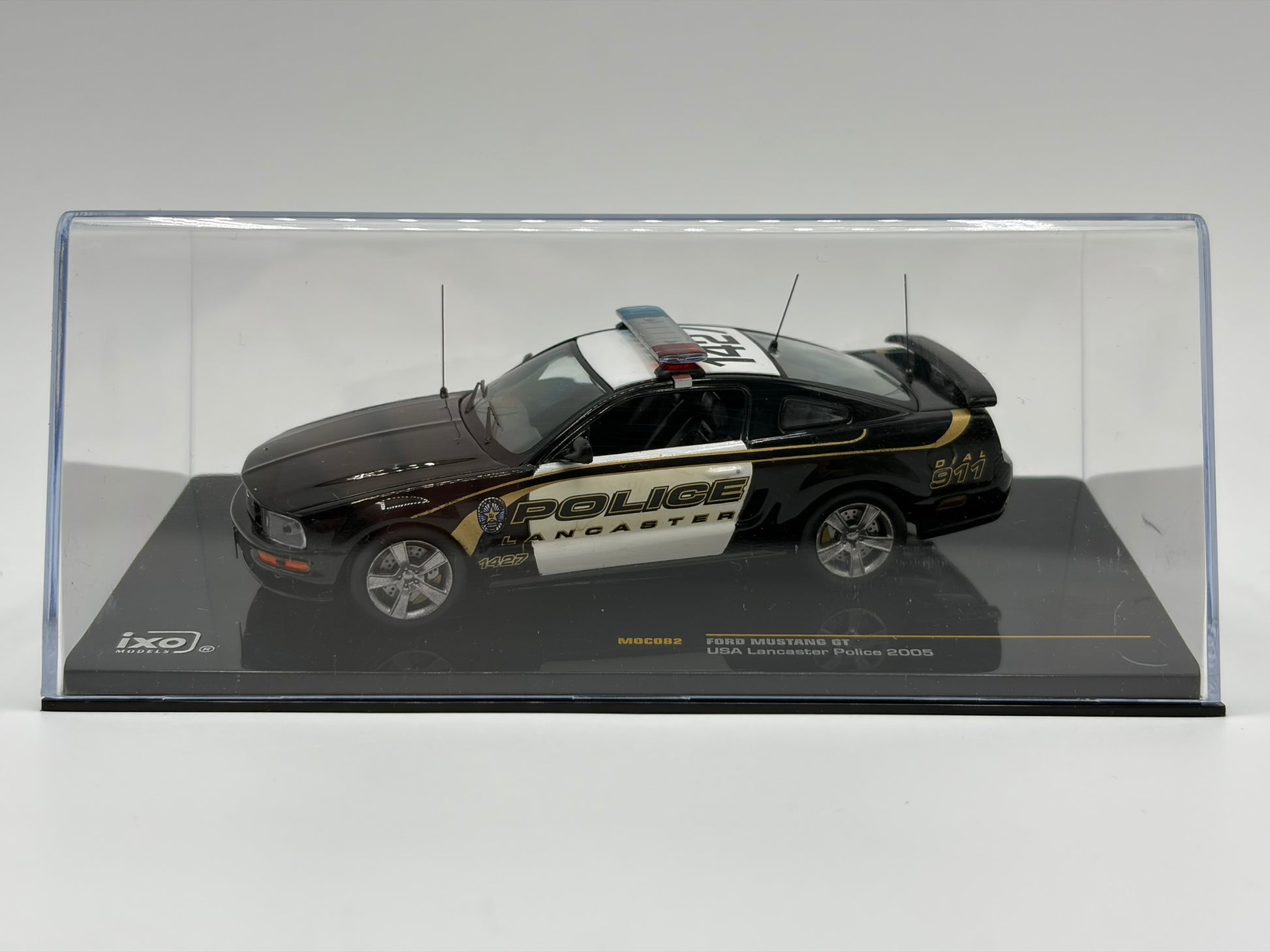 1/43 2005 Ford Mustang GT - Lancaster Police | Model Police Car