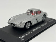 1/43 1956 Mercedes-Benz 300SLR Uhlenhaut Coupe - Minichamps | Model Car
