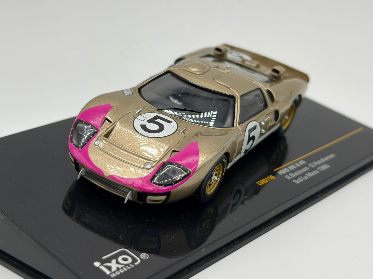 1/43 1966 Ford GT40 MkII - Bucknum / Hutcherson - IXO | Model Le Mans Car