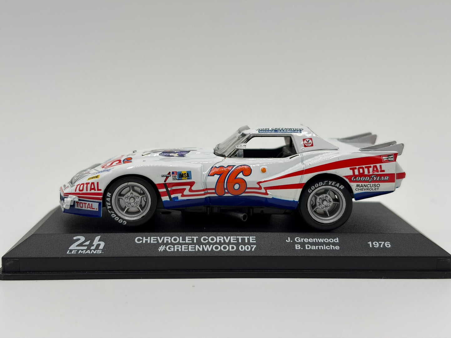 1/43 1976 Chevrolet Corvette - Greenwood / Darniche | Model Le Mans Car
