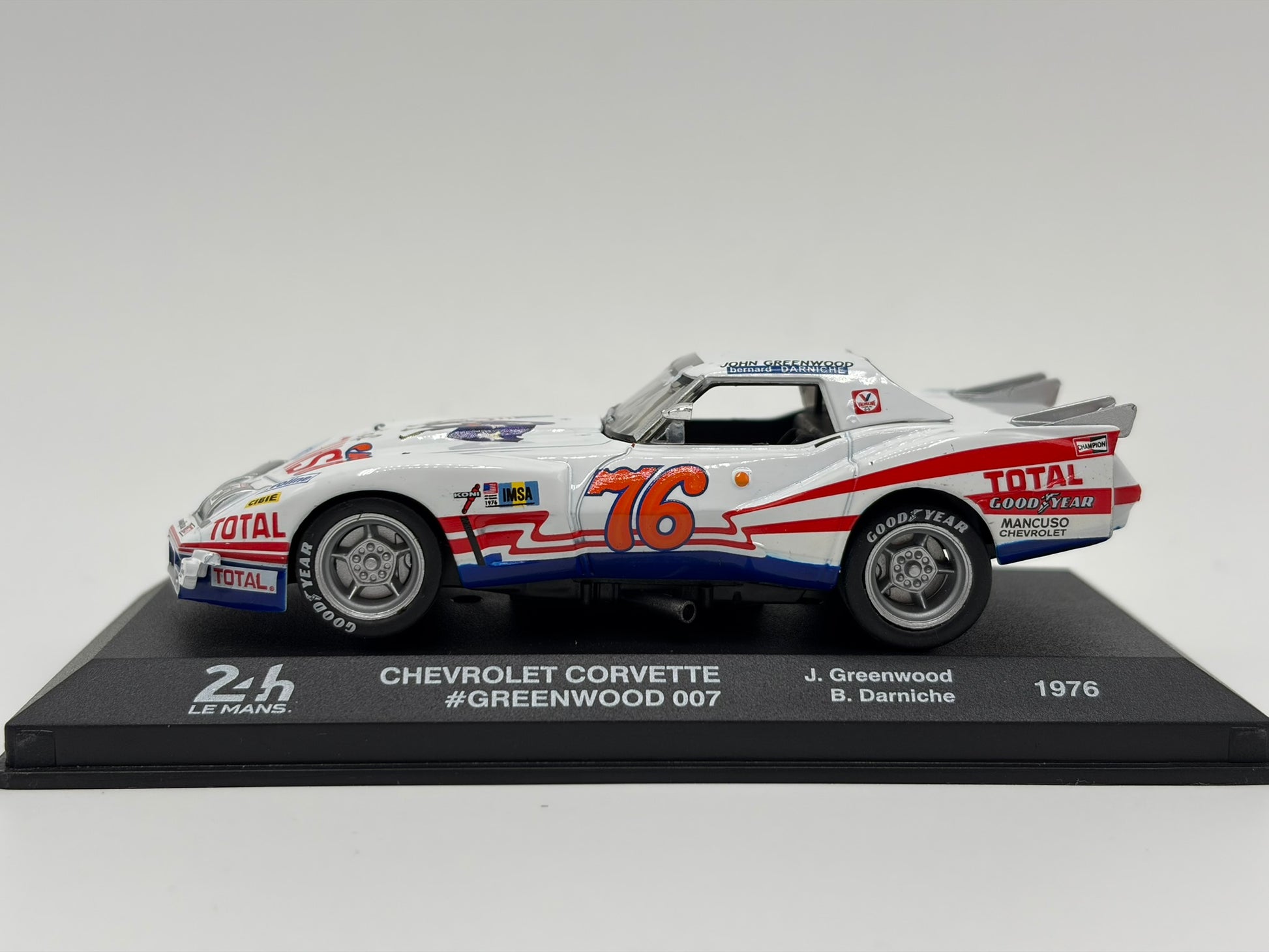1/43 1976 Chevrolet Corvette - Greenwood / Darniche | Model Le Mans Car