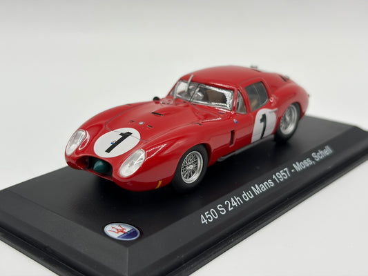 1/43 1957 Maserati 450S - Moss / Schell | Model Le Mans Car
