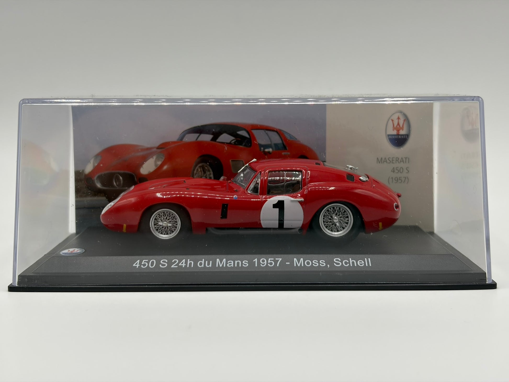 1/43 1957 Maserati 450S - Moss / Schell | Model Le Mans Car