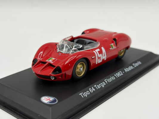 1/43 1962 Maserati Tipo 64 - Targa Florio - Abate / Davis | Model Car