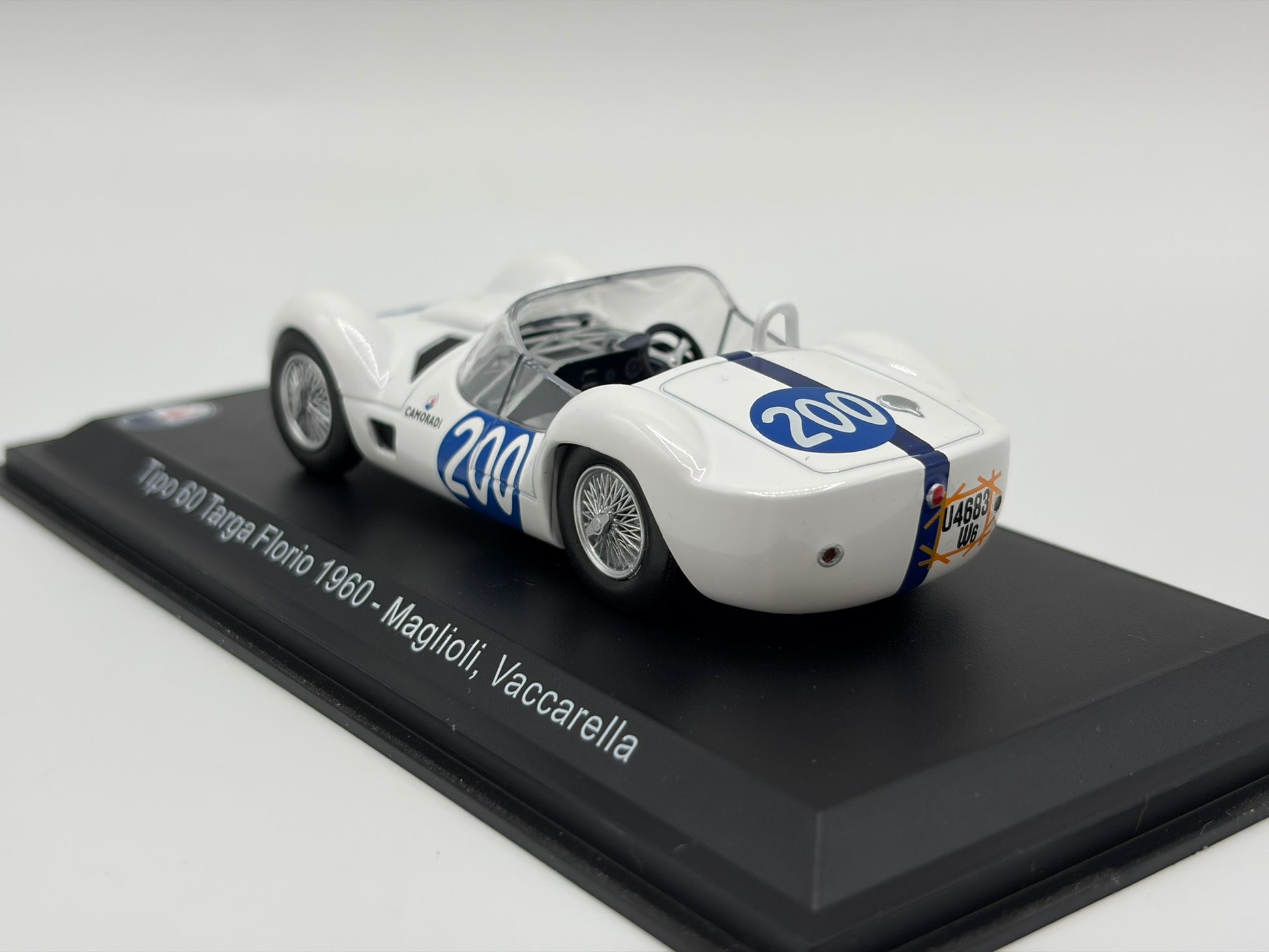 1/43 1960 Maserati Tipo 60 - Targa Florio - Maglioli / Vaccarella | Model Car