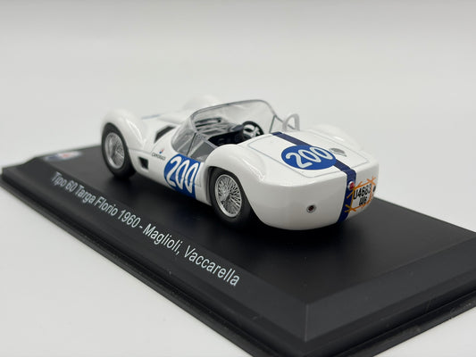 1/43 1960 Maserati Tipo 60 - Targa Florio - Maglioli / Vaccarella | Model Car