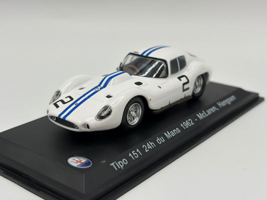 1/43 1962 Maserati Tipo 151 - McLaren / Hansgen | Model Le Mans Car