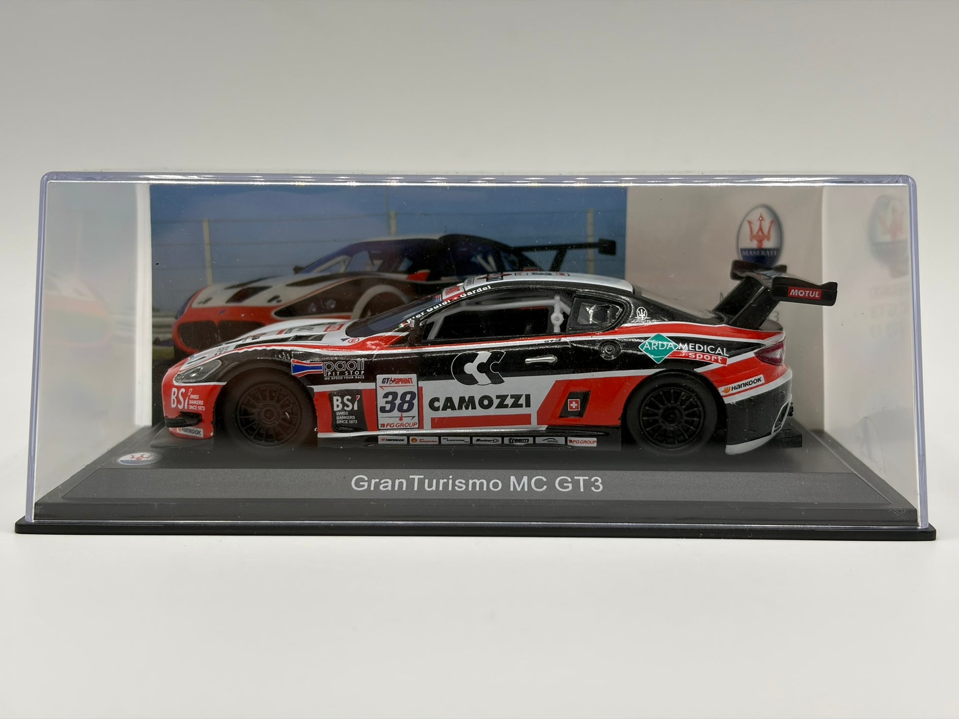 1/43 2011 Maserati GranTurismo MC GT3 - International GT - Pier Guidi / Gardel | Model Car