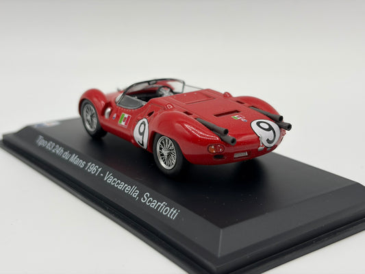 1/43 1961 Maserati Tipo 63 - Vaccarella / Scarfiotti | Model Le Mans Car