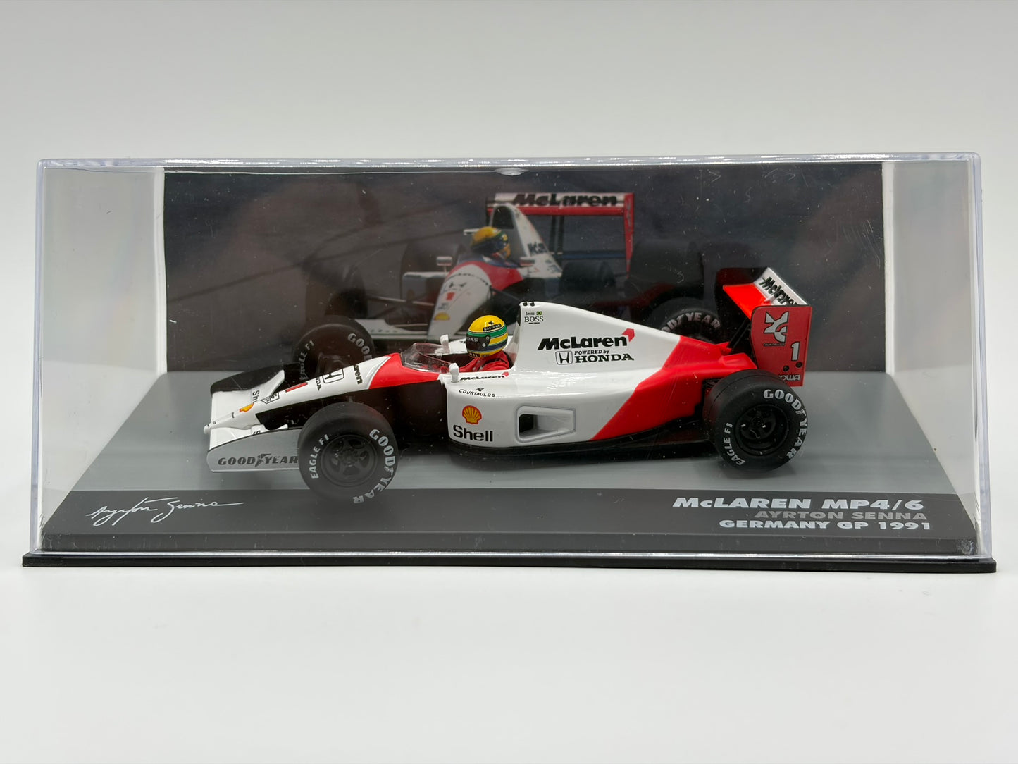 1/43 1991 McLaren MP4/6 - Ayrton Senna | Model F1 Car
