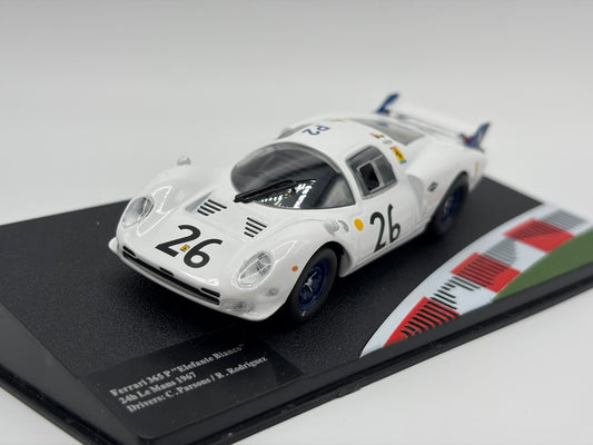 1/43 1967 Ferrari 365P "Elefante Bianco" - Le Mans - Parsons / Rodríguez | Model Car