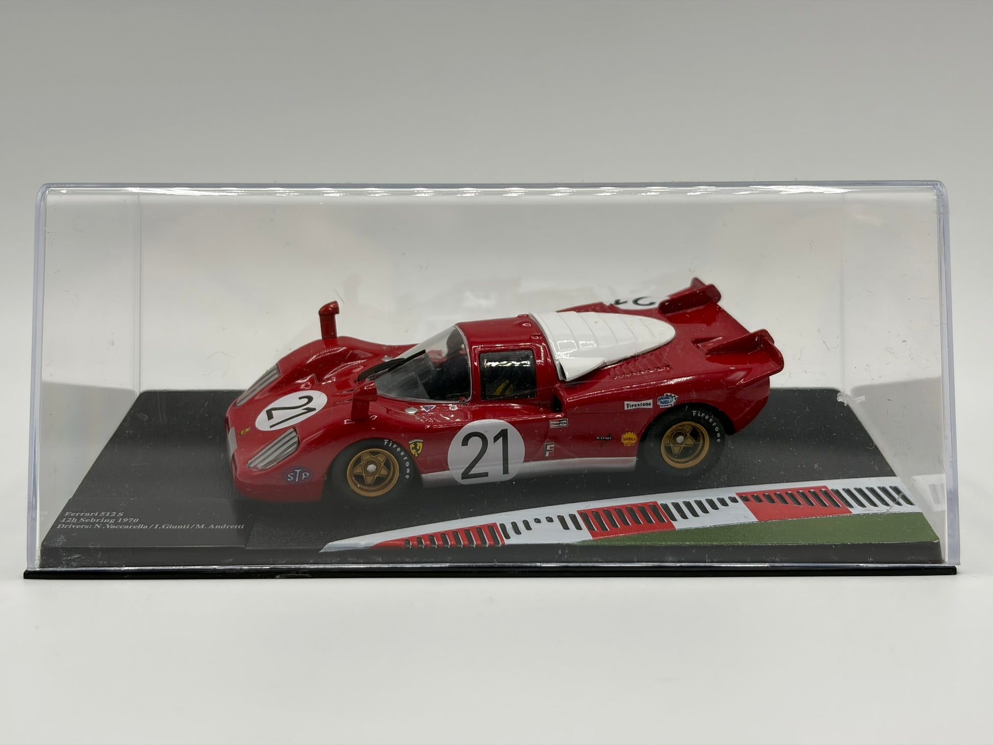 1/43 1970 Ferrari 512 S - 12h Sebring - Vaccarell / Giunti / Andretti | Model Car