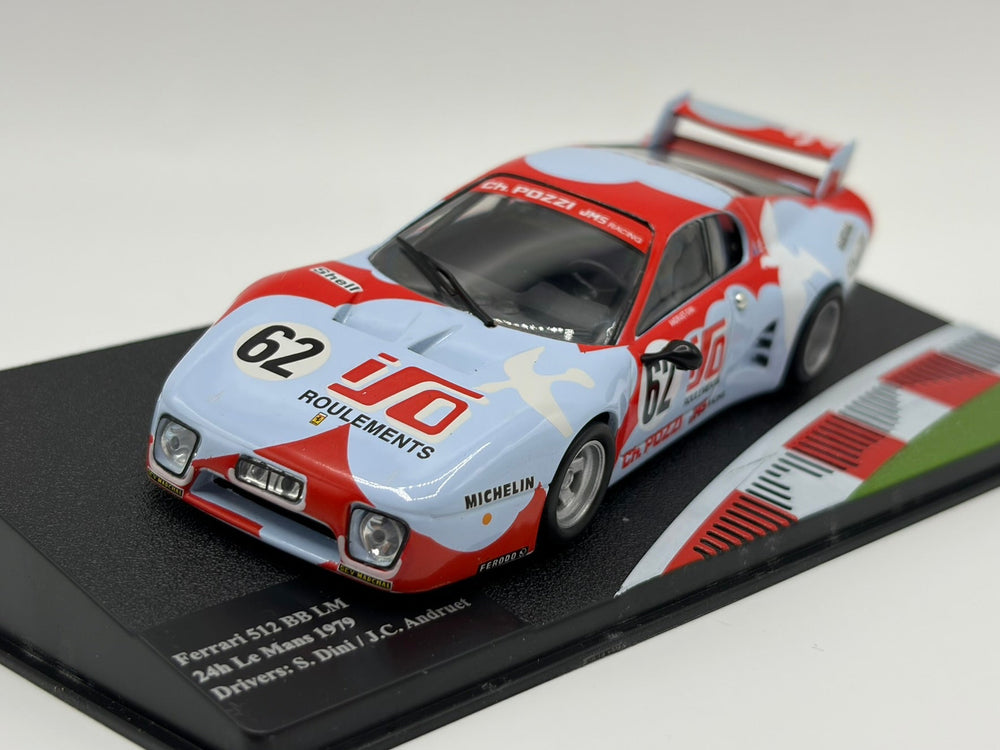 1/43 1979 Ferrari 512 BB LM - Dini / JAndruet | Model Le Mans Car