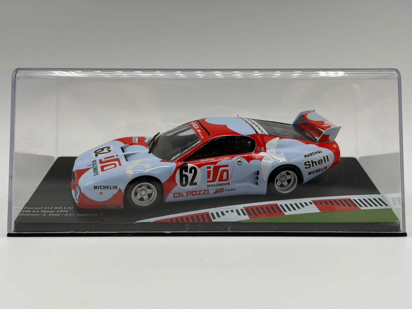 1/43 1979 Ferrari 512 BB LM - Dini / JAndruet | Model Le Mans Car