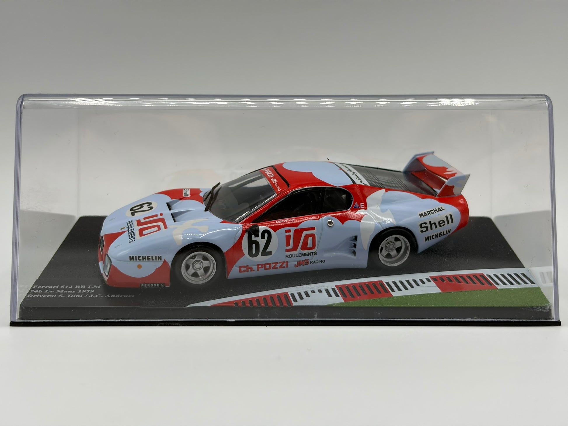 1/43 1979 Ferrari 512 BB LM - Dini / JAndruet | Model Le Mans Car