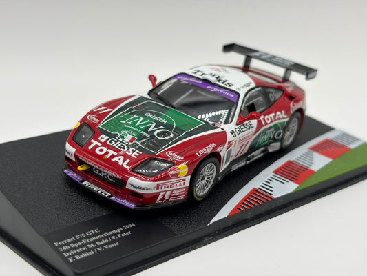 1/43 2004 Ferrari 575 GTC - 24h Spa - Salo / Peter / Babini / Vosse | Model Car