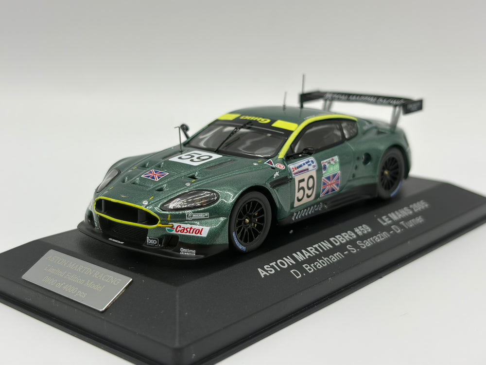 1/43 2005 Aston Martin DBR9 - Brabham / Sarrazin / Turner | Model Le Mans Car