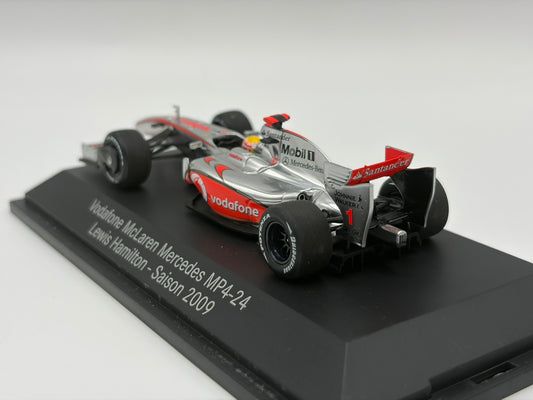 1/43 2009 McLaren MP4/24 - Lewis Hamilton - Minichamps | Model F1 Car