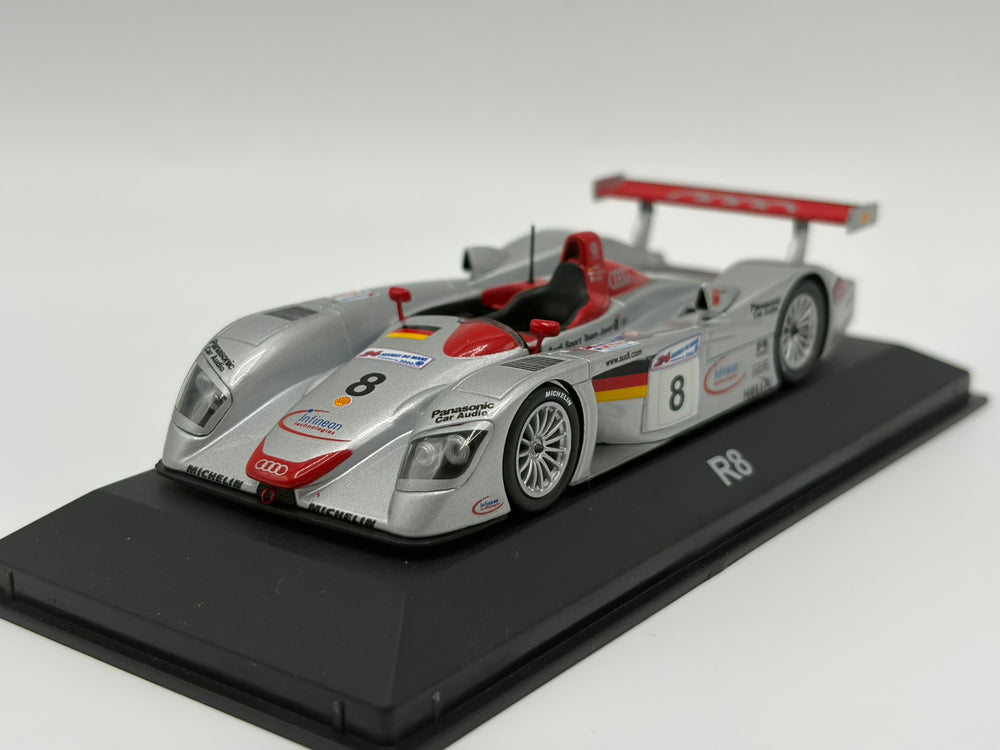 1/43 2000 Audi R8 - Biela / Ktristensen / Pirro - Minichamps | Model Le Mans Car