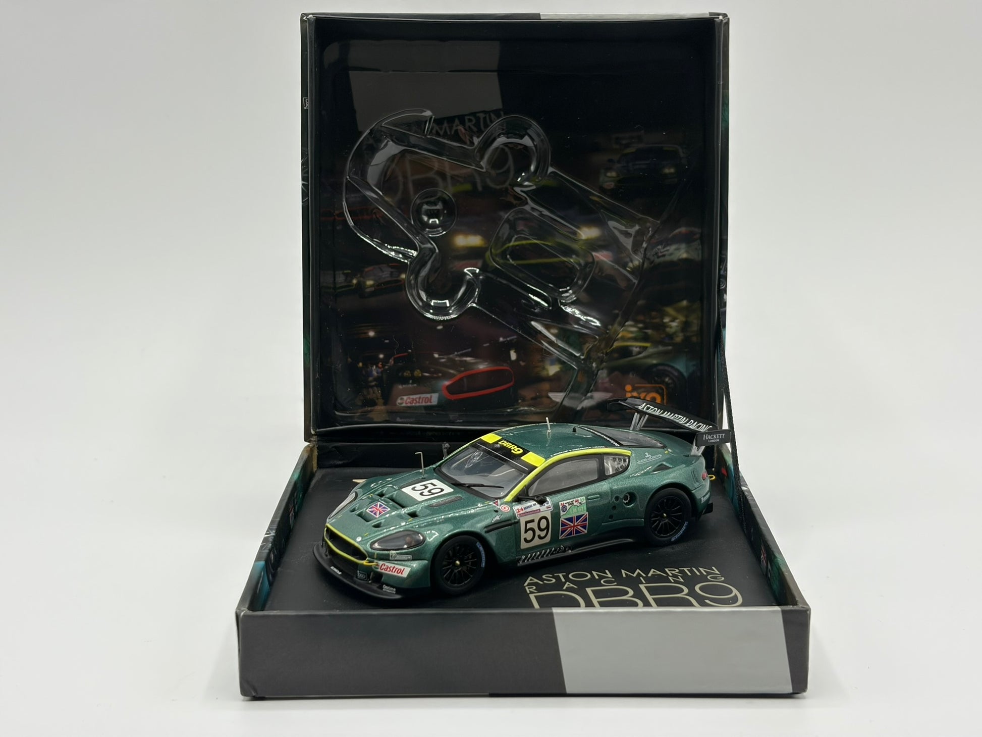 1/43 2005 Aston Martin DBR9 - Brabham / Sarrazin / Turner - Presentation Box - IXO | Model Le Mans Car
