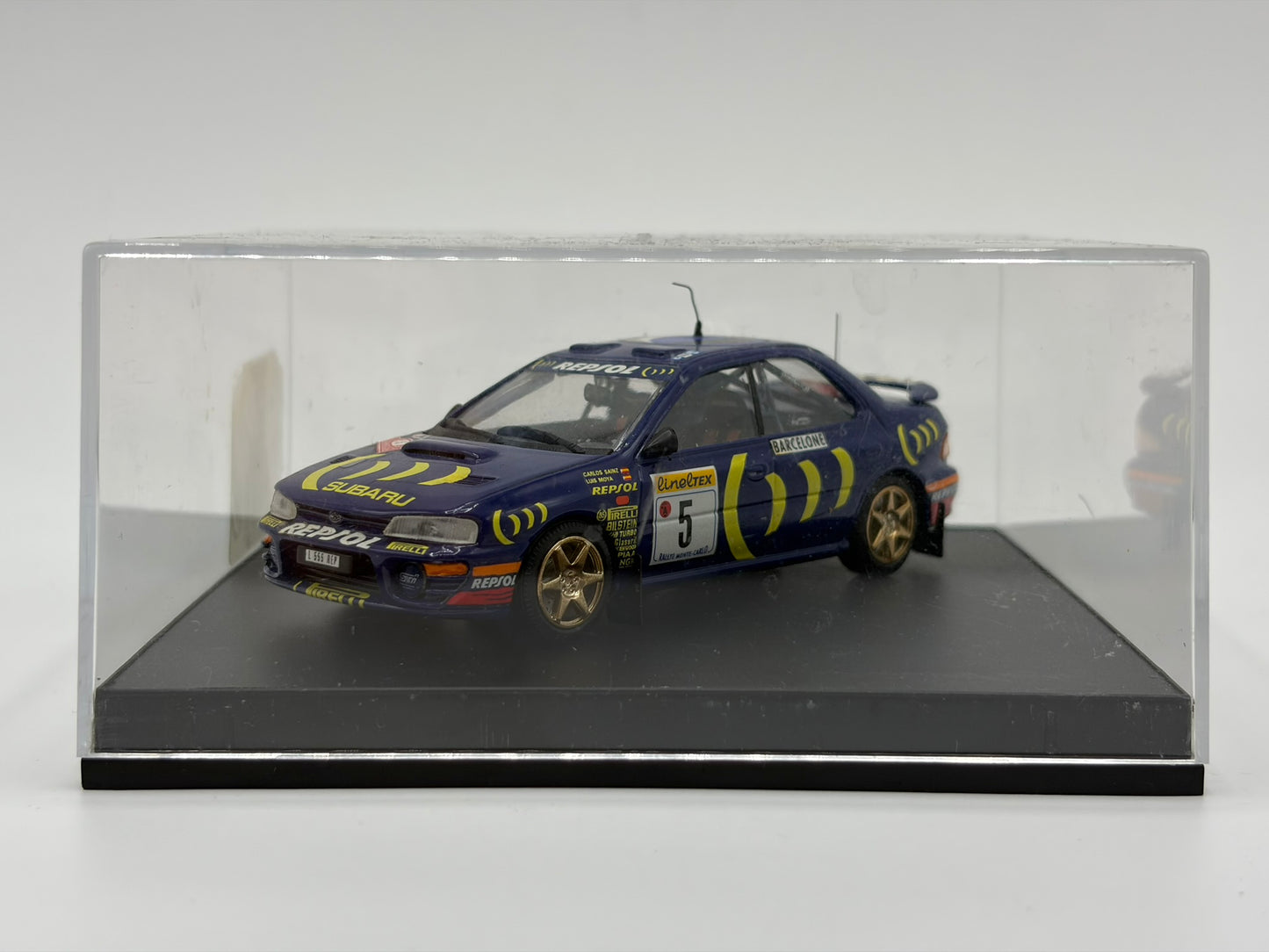 1/43 1995 Subaru Impreza 555 - Monte Carlo Rally - Sainz / Moya | Model Rally Car