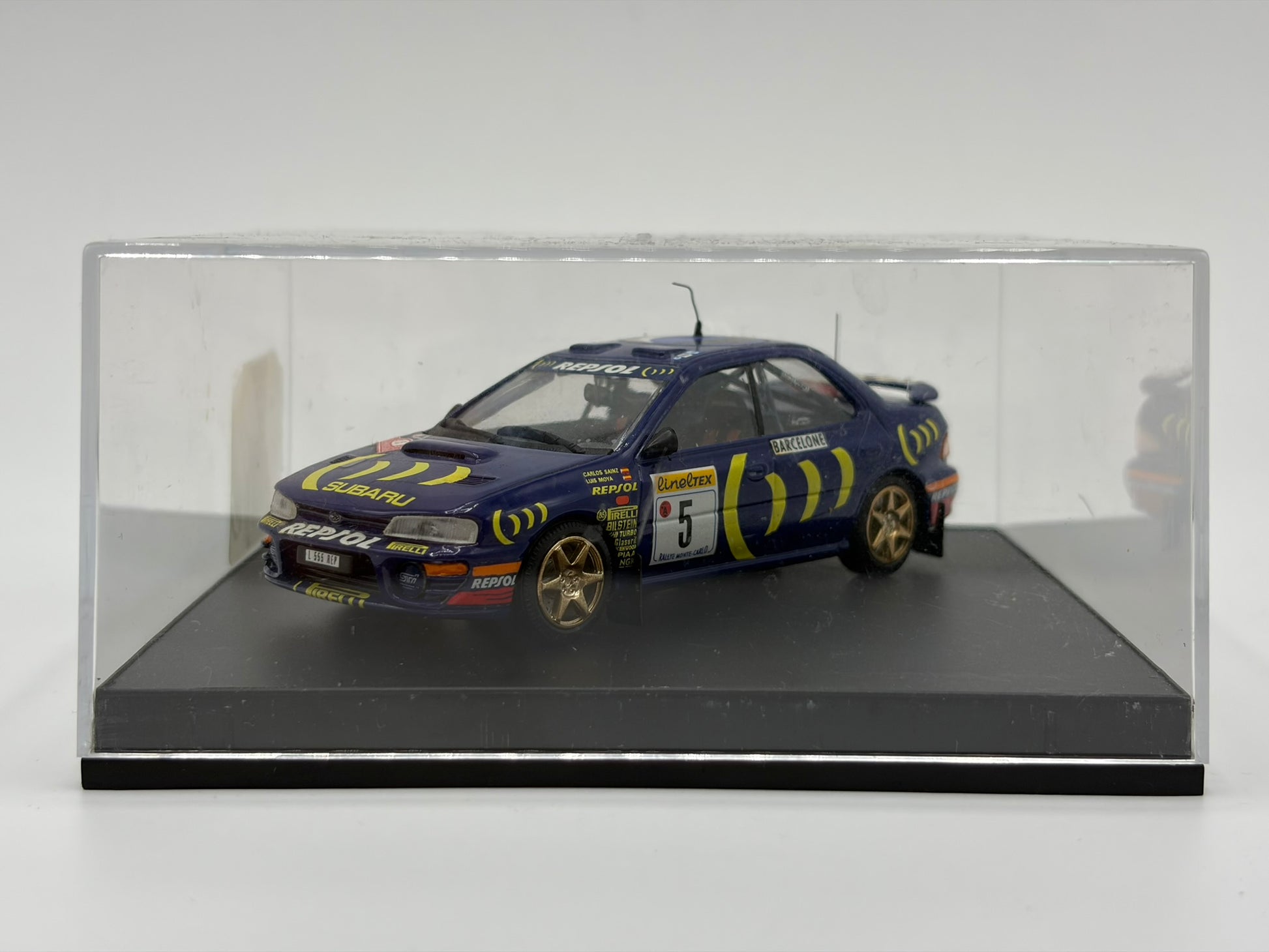 1/43 1995 Subaru Impreza 555 - Monte Carlo Rally - Sainz / Moya | Model Rally Car