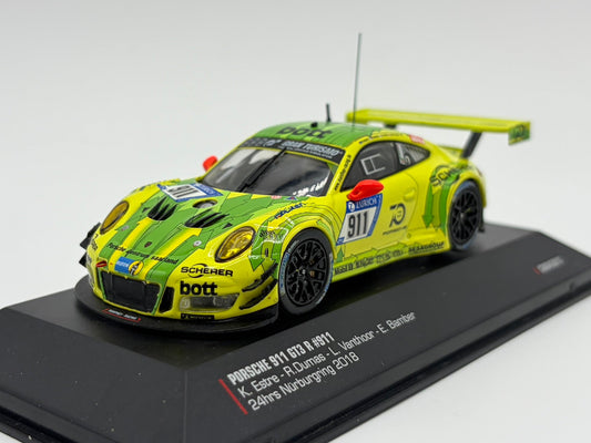 1/43 2018 Porsche 911 GT3 R - 24h Nurburgring - Estre / Dumas / Vanthoor / Bamber | Model Car