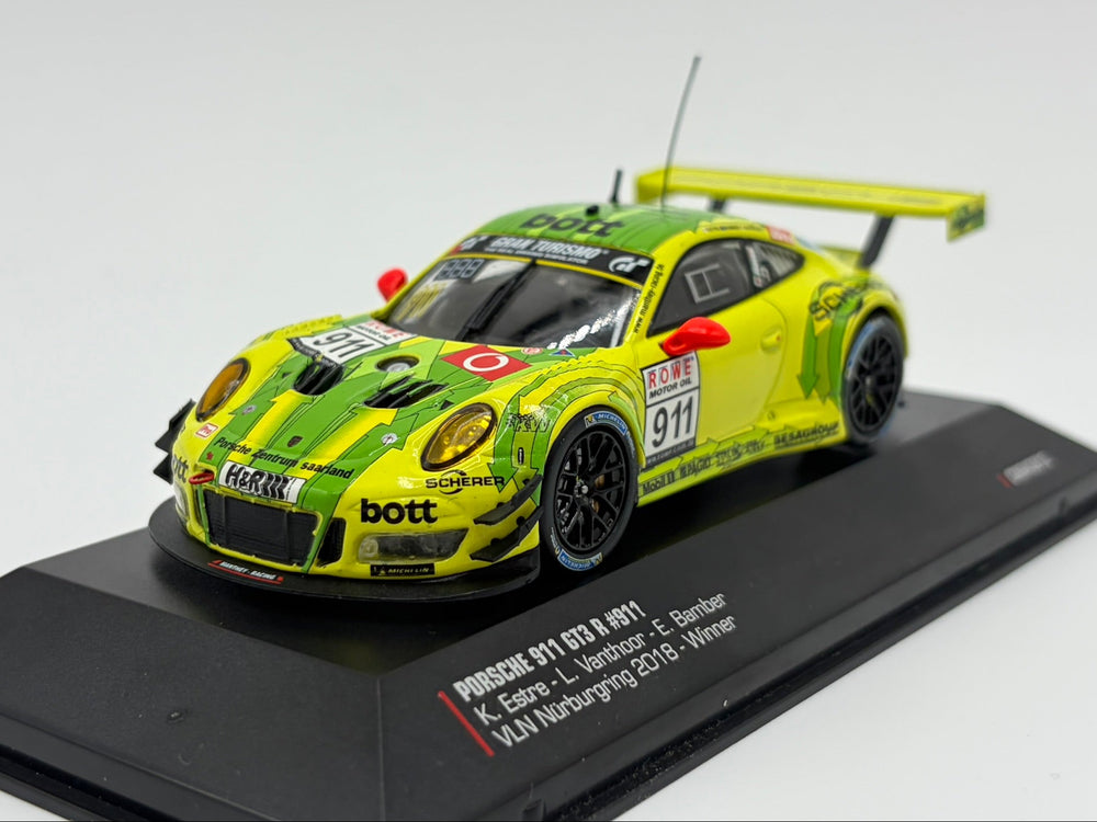 1/43 2018 Porsche 911 GT3 R - VLN Nurburgring - Estre / Vanthoor / Bamber | Model Car